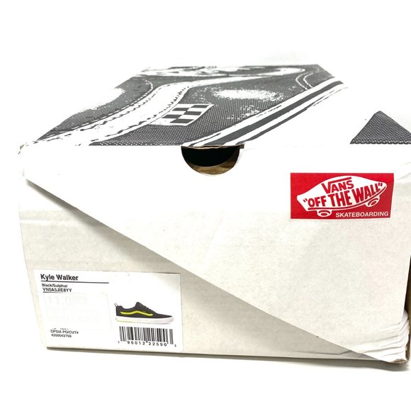 💖MEGA SALE💖VANS Kyle Walker Low Top Black Women’s Suede  Casual  VN0A5JIE8YY - Picture 10 of 11